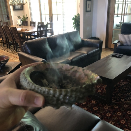 living room cleansing